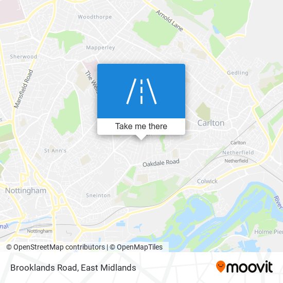Brooklands Road map
