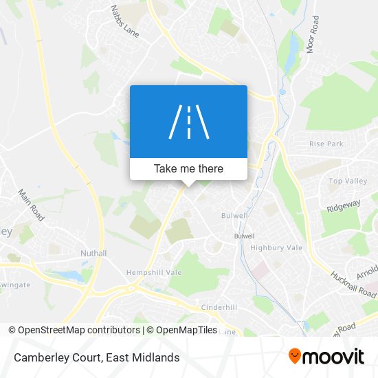 Camberley Court map