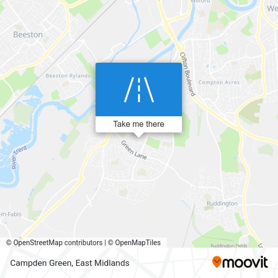 Campden Green map