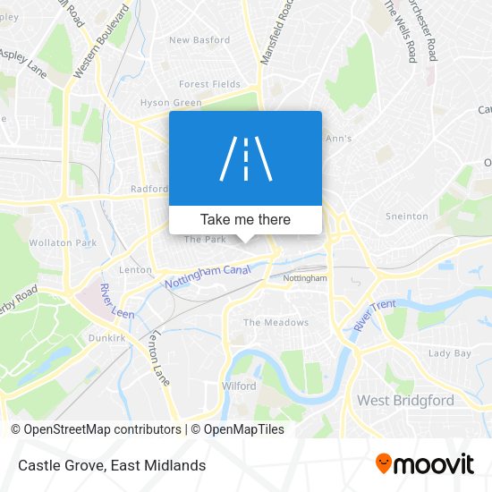 Castle Grove map