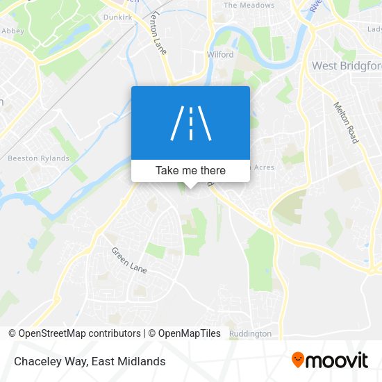 Chaceley Way map