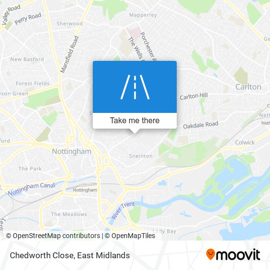 Chedworth Close map