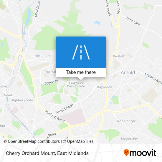 Cherry Orchard Mount map