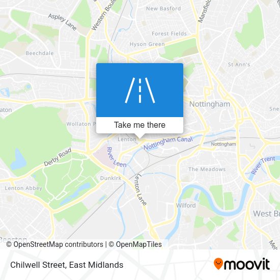 Chilwell Street map