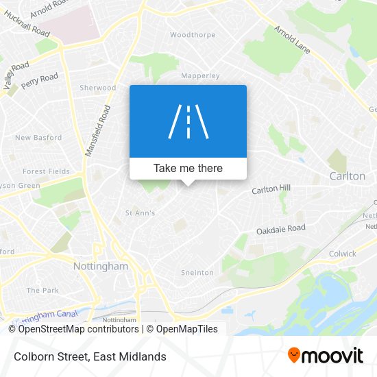 Colborn Street map
