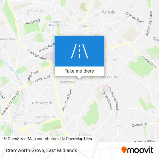 Cramworth Grove map