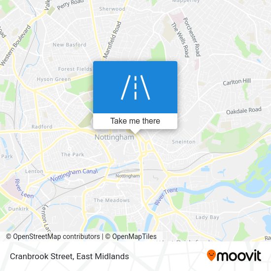 Cranbrook Street map
