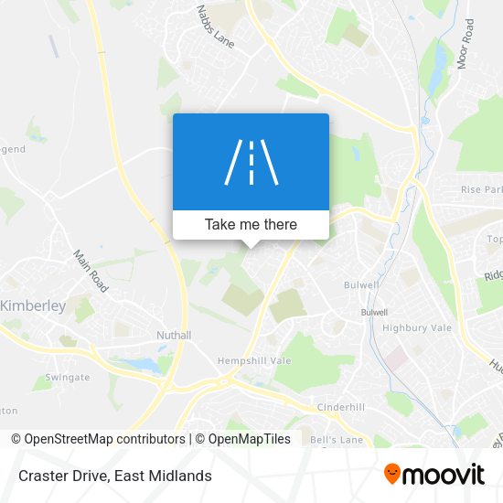 Craster Drive map