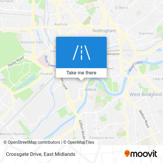 Crossgate Drive map