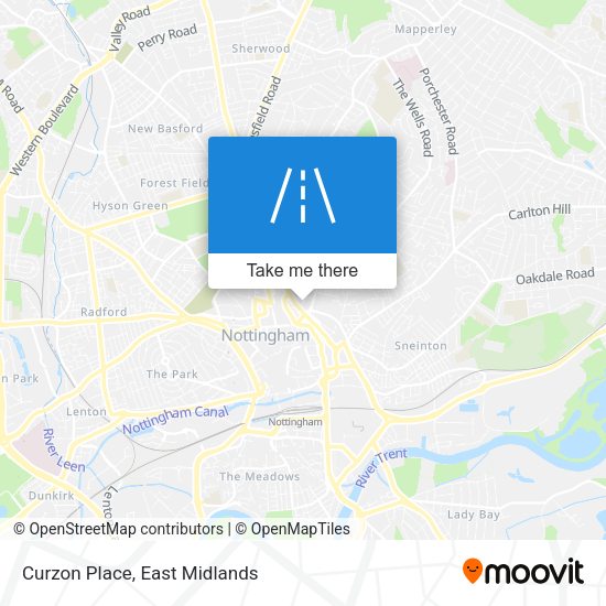Curzon Place map