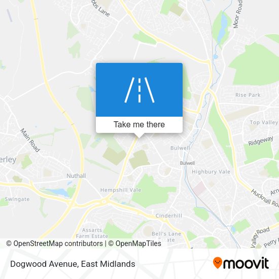 Dogwood Avenue map