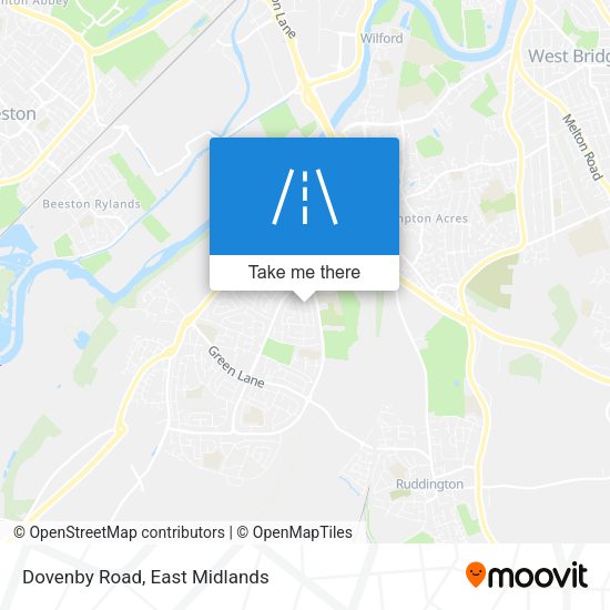 Dovenby Road map