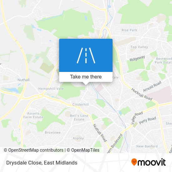 Drysdale Close map