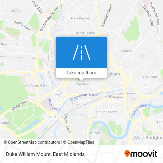 Duke William Mount map