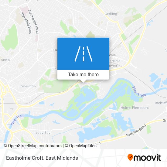 Eastholme Croft map