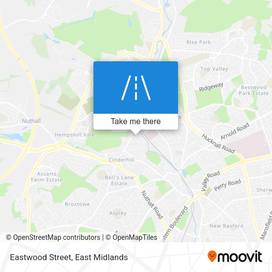 Eastwood Street map