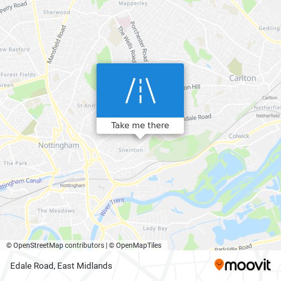 Edale Road map