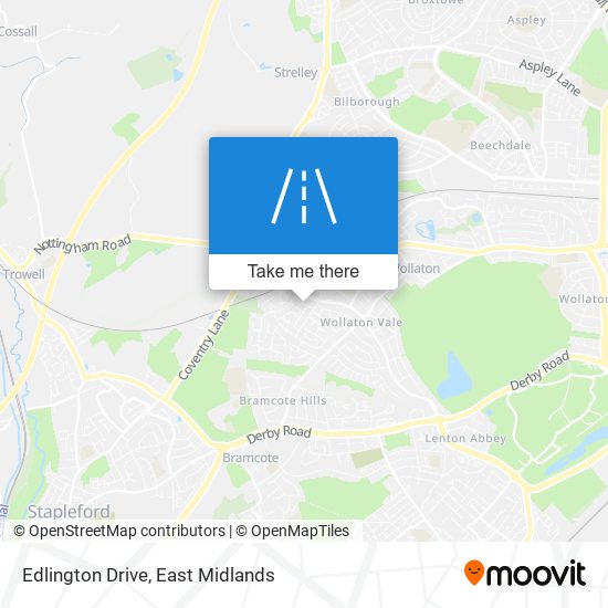 Edlington Drive map