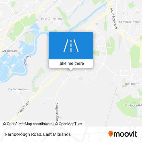 Farnborough Road map