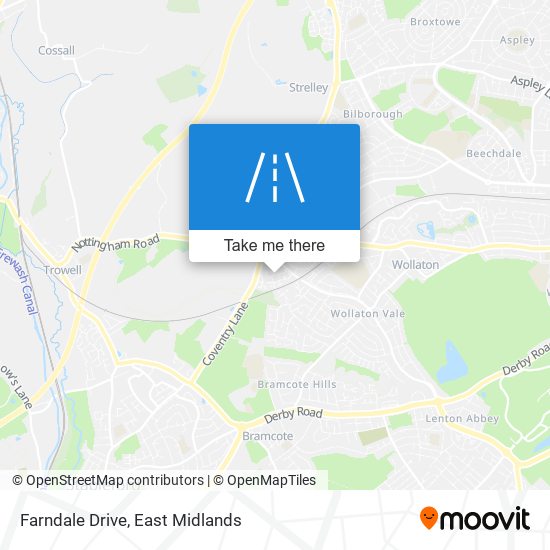 Farndale Drive map