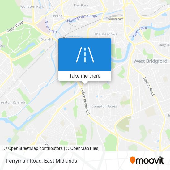 Ferryman Road map