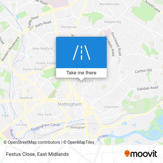 Festus Close map
