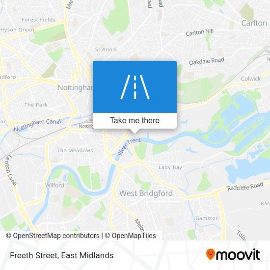 Freeth Street map