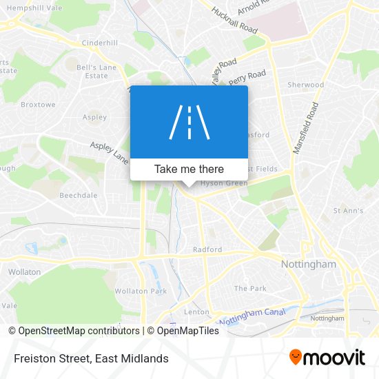 Freiston Street map
