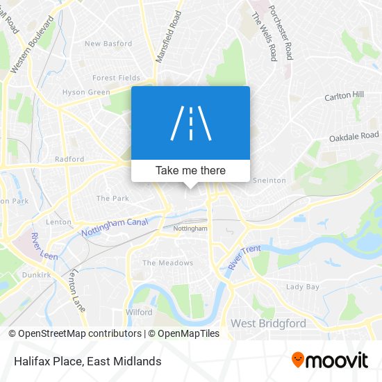 Halifax Place map