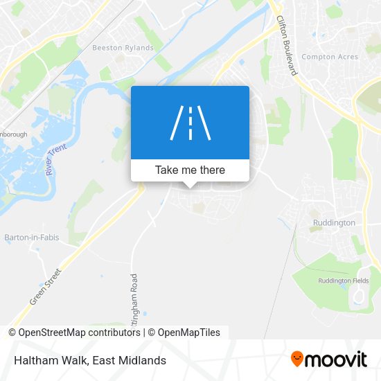 Haltham Walk map