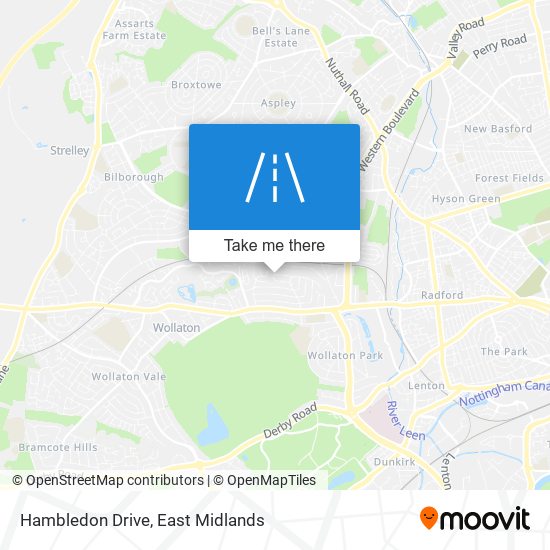 Hambledon Drive map