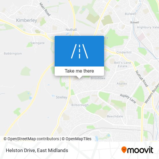 Helston Drive map