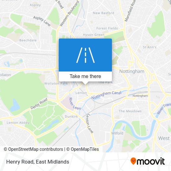 Henry Road map