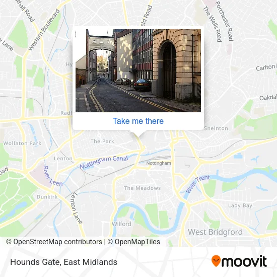 Hounds Gate map
