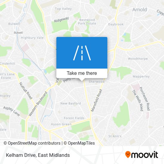 Kelham Drive map