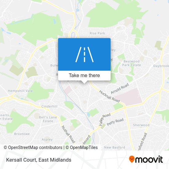 Kersall Court map