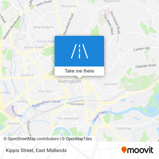 Kippis Street map