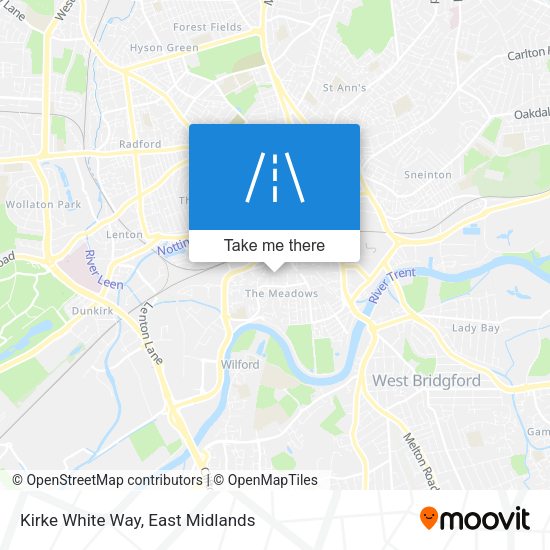 Kirke White Way map