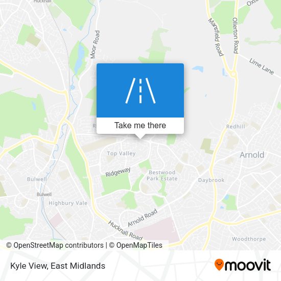 Kyle View map