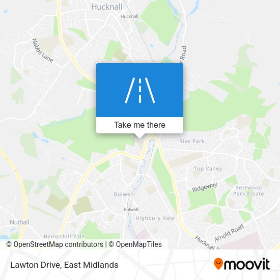 Lawton Drive map