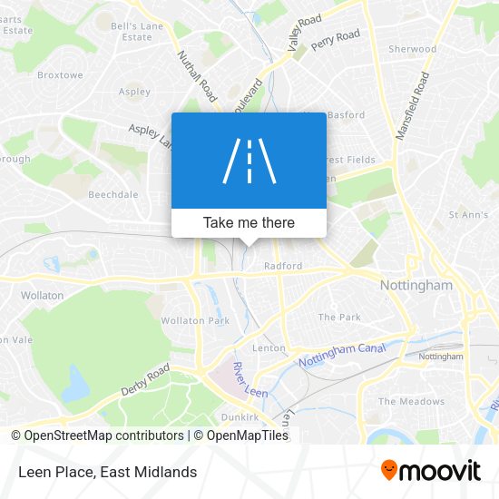 Leen Place map