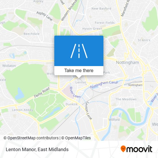 Lenton Manor map