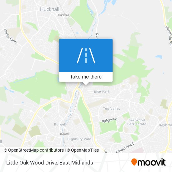 Little Oak Wood Drive map