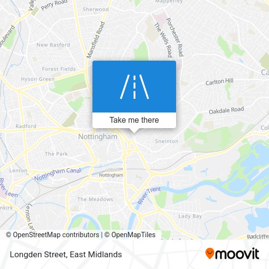Longden Street map