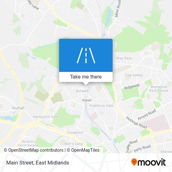 Main Street map