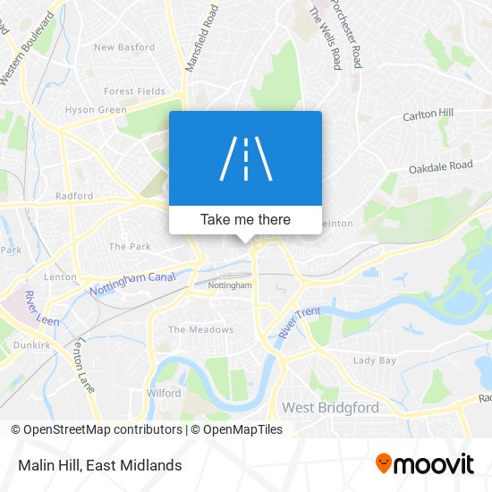 Malin Hill map