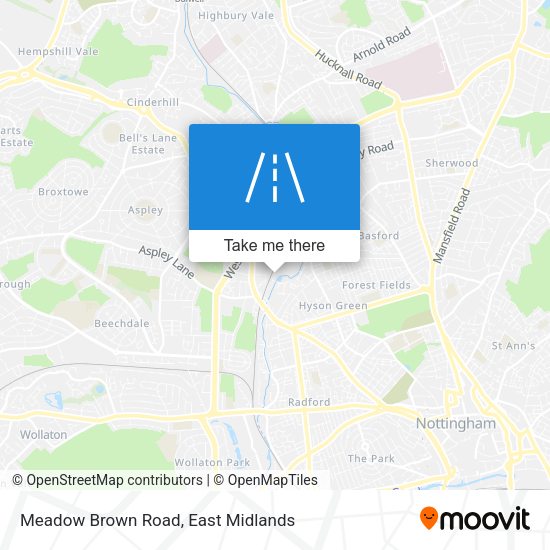 Meadow Brown Road map