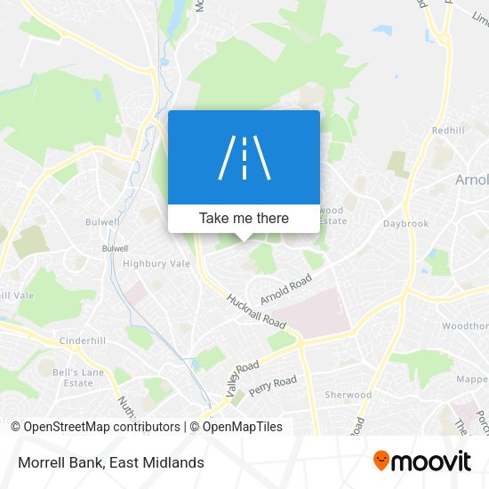 Morrell Bank map