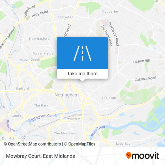 Mowbray Court map