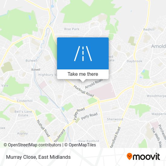 Murray Close map